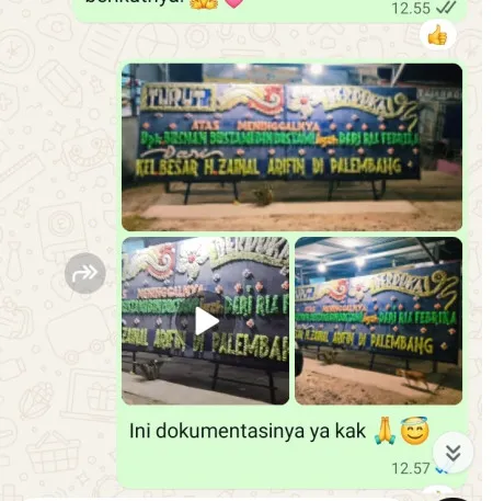 Pengiriman Papan Bunga Duka Batealit