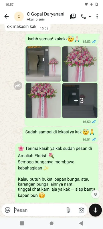 Pengiriman Karangan Bunga Batealit